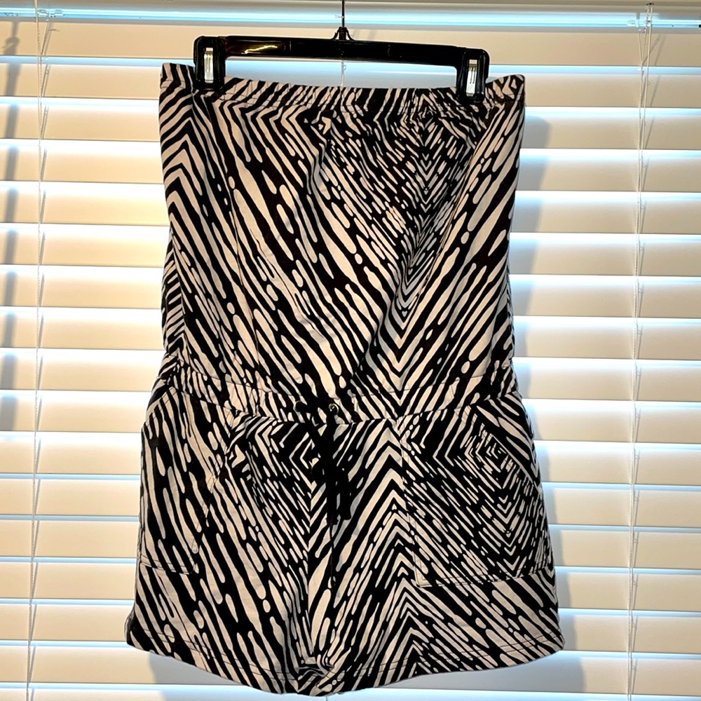 Strapless, Shorts One-Piece